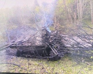 Российская колонна попала под "дружественный огонь" под Курском: уничтожена САУ "Мста-С" (фото)
