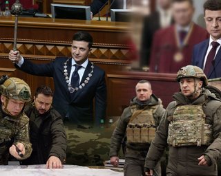 От "Украины мечты" к стране войны: семь лет президентства Зеленского