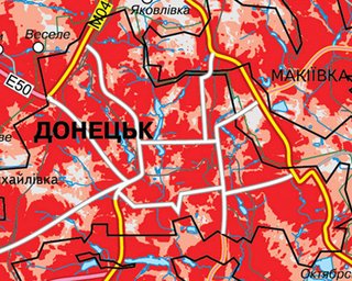 На трассе Донецк-Мариуполь столкнулись 4 автобуса и 3 автомобиля