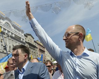 Яценюк: Празднование Крещения Руси не имело ничего общего с христианскими ценностями