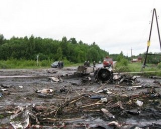 МАК: Самолет Ту-134 разбился исправным