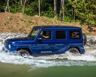 Mercedes превратит Гелендваген в "умную" лодку: детали нового патента