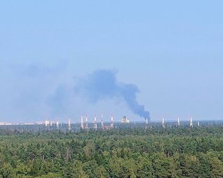Під Москвою горить будівля військового аеродрому "Чкаловський", — росЗМІ (відео)