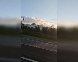 Дроны атаковали хаб Wildberries в Ленинградской области РФ (видео)