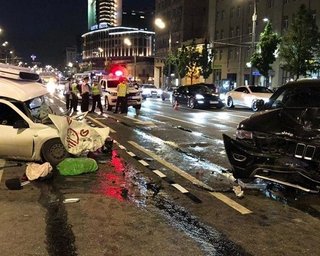 Пьяный российский актер Михаил Ефремов попал в Москве в ДТП с летальным исходом