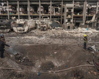 Удар по логистическому центру в Киеве: от ракеты РФ погиб дядя фотографа Либерова