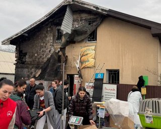Спасти удалось не всех: на Киевщине российский дрон попал в ветклинику, погибли животные (видео)
