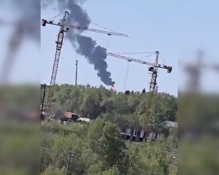 БпЛА повторно атакували ЛВДС "Пермь", почалась пожежа: без ППО за 1500 км від України (відео)
