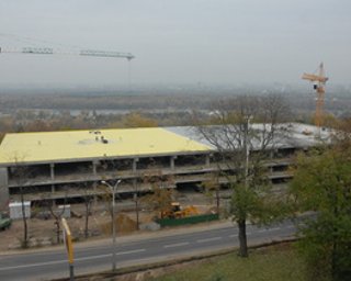 Блогер опубликовал фотографии проекта президентской вертолетной площадки в центре Киева