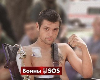 Олег Сухарев, боец батальона "Айдар"