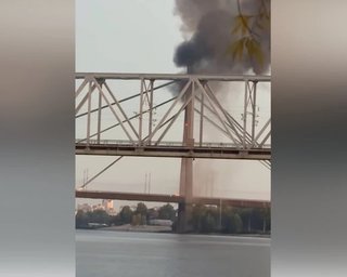 Россияне обстреляли Северный мост в Киеве, движение перекрыто, — Кличко