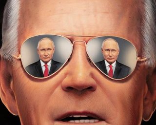 Time розмістив на своїй обкладинці відображення Путіна в окулярах Байдена (фото)