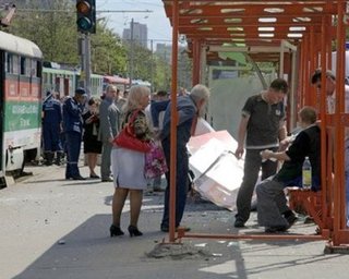 В Днепропетровске обнаружили и подорвали еще одно взрывное устройство