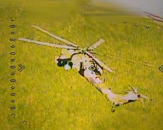 Спецоперация над Курской областью: СБУ поразила FPV-дроном российский вертолет Ми-28 (видео)