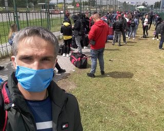 С 8 июня украинцев круглосуточно начнут вакцинировать на польской границе