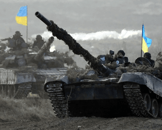 Месяц ада. Хроника полномасштабной войны РФ против Украины: бои, оценки, потери