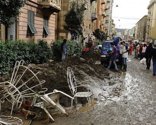 Ливни в Италии затопили 14 провинций
