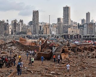 Количество жертв взрыва в Бейруте увеличилось до 50
