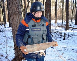 Непригодные боеприпасы под Ичней утилизированы