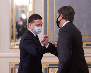 "Дуже приємно і це честь": Блінкен прибув на зустріч з президентом Зеленським в ОП