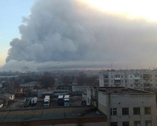 Военные приступили к ликвидации последствий взрывов в Балаклее