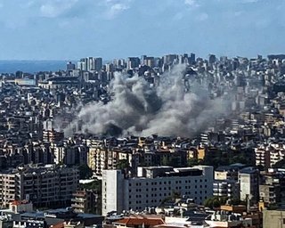 Армия Израиля атаковала юг Бейрута: есть погибшие и раненые (фото)