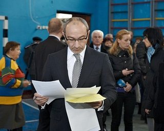 Харьков подсчитал 78% голосов. Кернес опережает Авакова на 1,5%