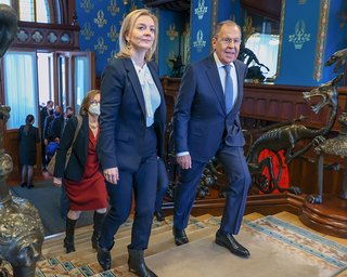 "Розмова німого з глухим": Лавров розчарований зустріччю з главою МЗС Британії Трасс