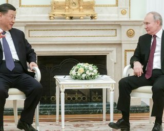 Тривали 4,5 години: у Кремлі завершилися неформальні переговори Путіна та Сі Цзіньпіна