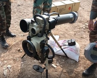 Боевики "Хезболлы" впервые применили поставленные Ираном ракеты Almas (видео)