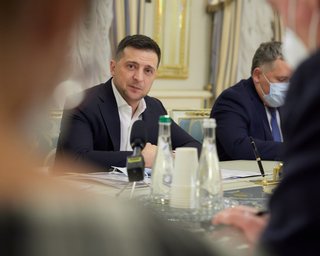 "Свободе слова в Украине ничего не угрожает", - Зеленский на встрече с послами G7 и ЕС