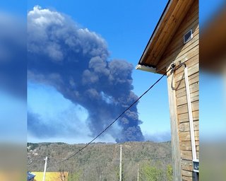 "О, Туапсе приїхало": "Мадяр" показав відео ураження російського НПЗ в РФ
