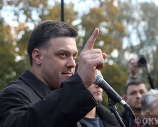 Тягнибок рассматривает Житомирщину как плацдарм