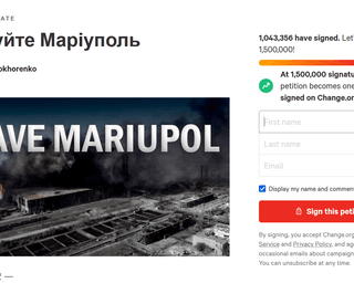 "Врятуйте Маріуполь". Петиція, адресована ООН, набрала мільйон підписів