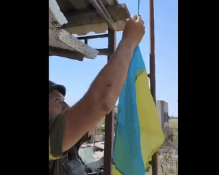 "Підняти дух людей в окупації": ЗСУ підтвердили вилазку на лівобережжя Херсонської області (відео)