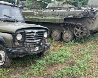 ДБР виявили запасний командний пункт ЗС РФ у Балаклії з боєприпасами та технікою (фото)