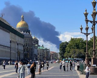 "Самый яркий – павильон ВСУ": в Санкт-Петербурге на ПМЭФ оценили атаки дронов (видео)