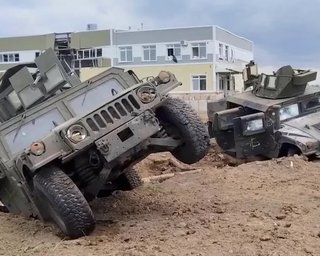 РФ імітувала кадри з "розбитою" технікою РДК і ЛСР, — соцмережі (фото)
