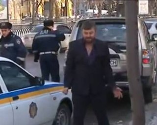 Пьяный священник устроил скандал киевским сотрудникам ГАИ
