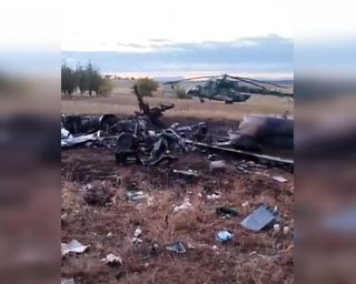 "На дереві фюзеляж": у соцмережах з'явилося відео результату роботи ГУР щодо авіації росіян у Криму