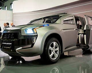 Компания Marussia представила новый русский внедорожник