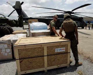 США для помощи Гаити отозвали морских пехотинцев с Ближнего Востока