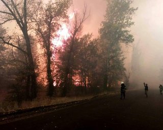 У Зеленского отреагировали на пожары в Луганской области: нужно помочь пострадавшим