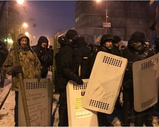 В полиции объяснили, почему штурмовали палаточный городок Саакашвили