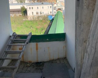 "Двері були зачинені": у Мінкульті показали стан частини території Києво-Печерської лаври (фото)