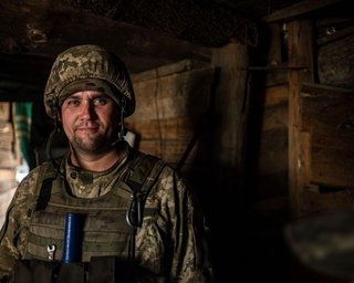 На фронте  – с 2014 года. Во время обстрела погиб пехотинец ВСУ с позывным "Барон"