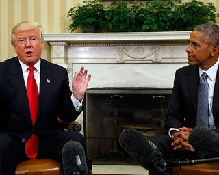 В команде Трампа допускают отмену 70% указов Барака Обамы