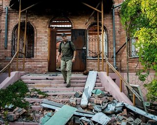 Делегация НАТО посетила зону ООС