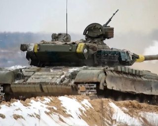 ВСУ провели танковые стрельбы в Житомирской области