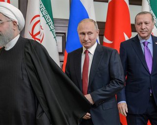 Турция, Россия и Иран не смогли договориться о перемирии в Сирии